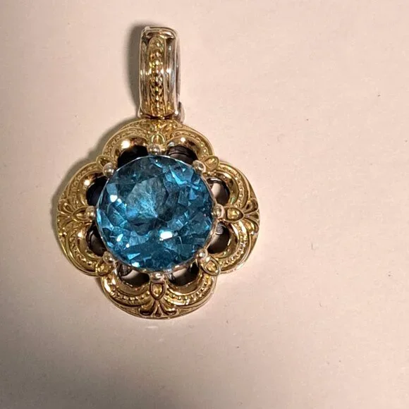 Konstantino Topaz Pendant - Picture 3 of 5